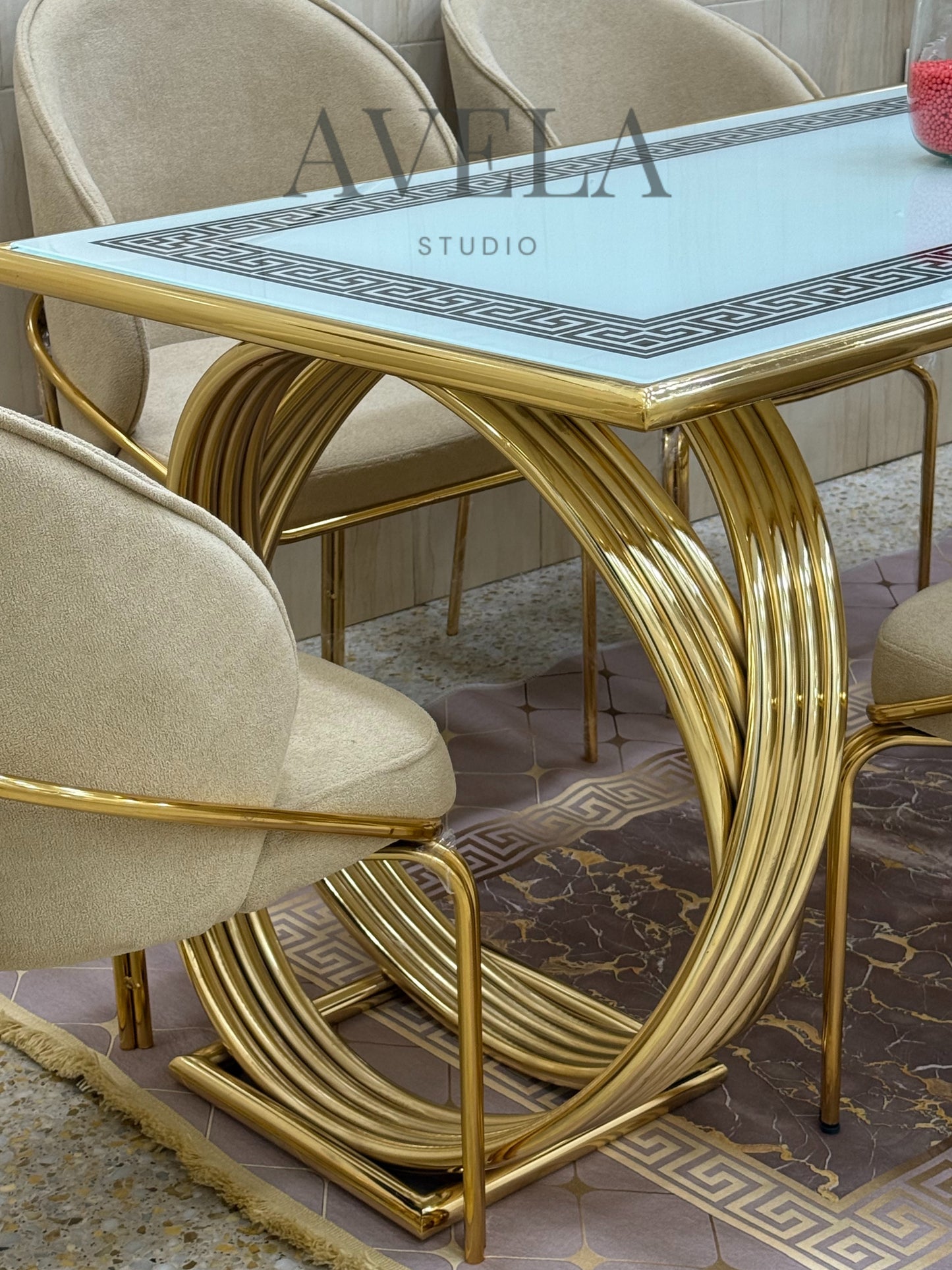 Table à manger de luxe