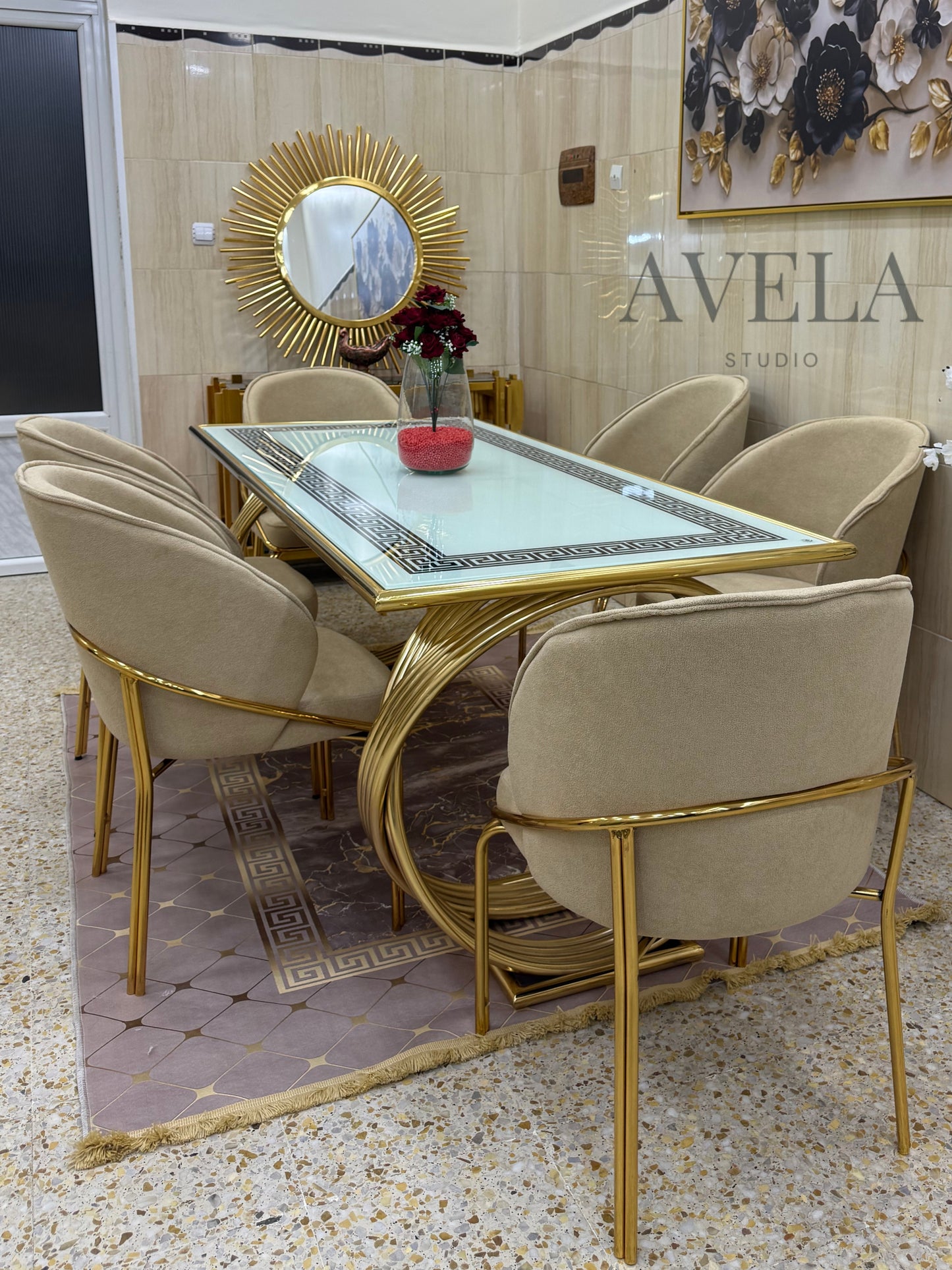 Table à manger de luxe